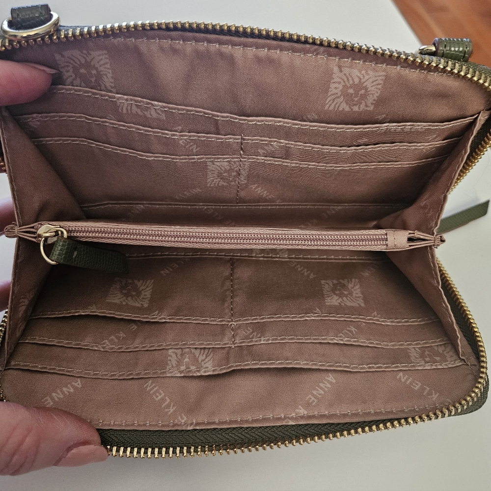 Anne Klein Dome Satchel Handbag & Wallet - Set - Picture 15 of 16